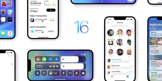 Peluncuran iOS 16, Fitur iOS 16, dan Perangkat yang didukungnya.