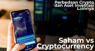 Cryptocurrency vs. Saham :Perbedaan utama Investasi Cryptocurrency vs Saham